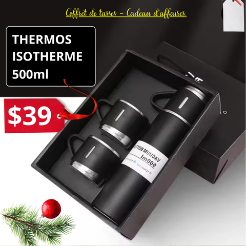 Thermos Isotherme Premium 500ml – Acier Inoxydable 304