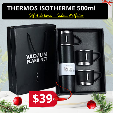 Thermos Isotherme Premium 500ml – Acier Inoxydable 304