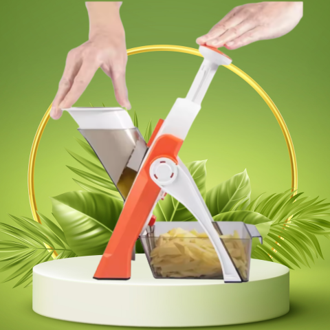 Coupe-légumes 5 en 1 multifonctions.