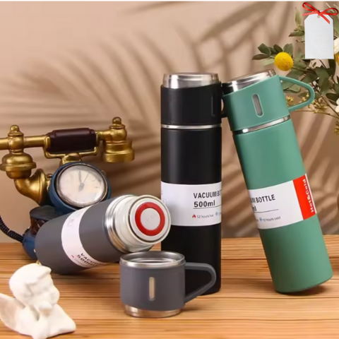 Thermos Isotherme Premium 500ml – Acier Inoxydable 304