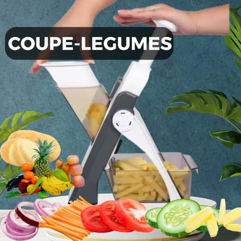 Coupe-légumes 5 en 1 multifonctions.