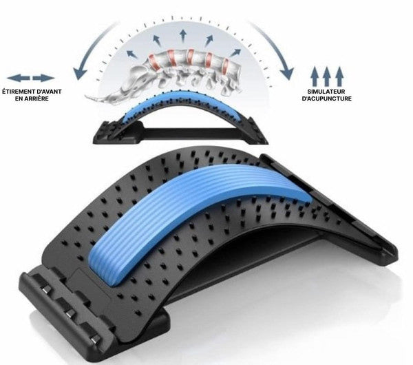 Civière dorsale orthopédique