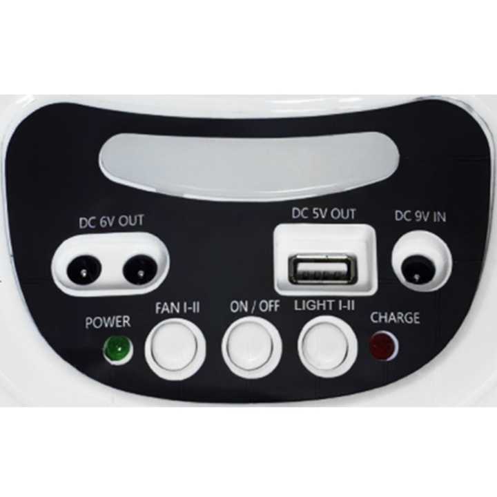 KIT VENTILATEUR SOLAIRE 12 POUCES + 2 LAMPES & PANNEAU SOLAIRE